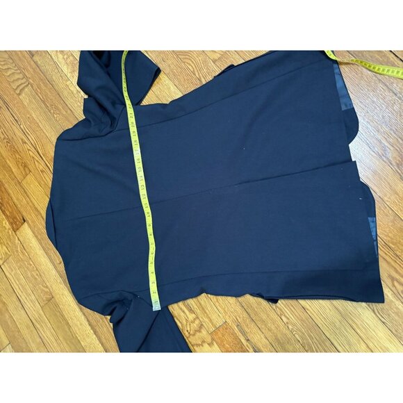 Vintage Haggar Imperial Blazer Jacket Mens 42L Navy Blue 100% Wool Sport Coat - Picture 8 of 9